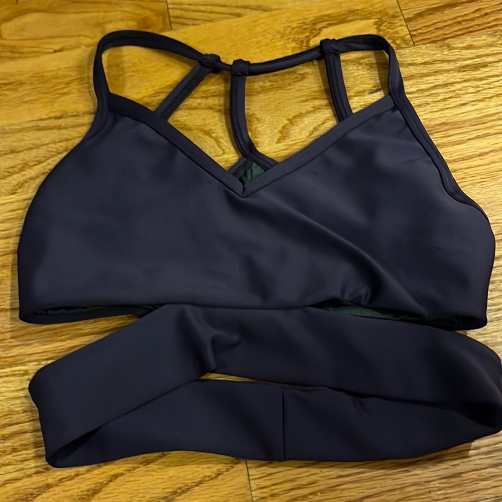 Five Dancewear top.  Youth XL.  Deep purple color